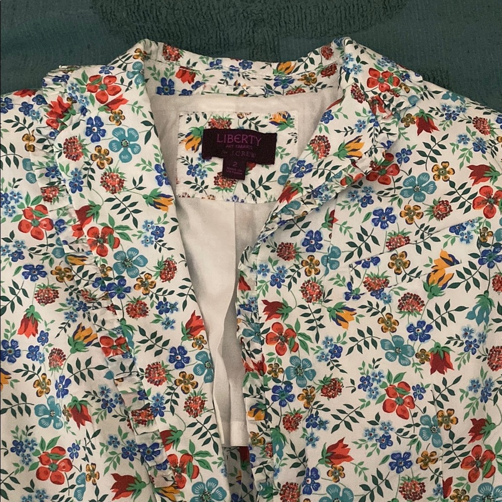 J.Crew Liberty Print Women’s Blazer
